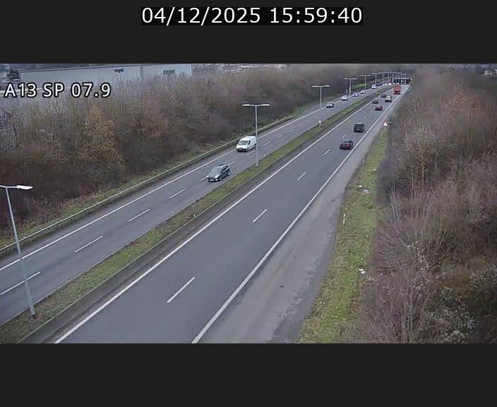 <h2>Traffic live webcam Luxembourg Jonction Lankelz - A13 direction Pétange - BK 7.9</h2>