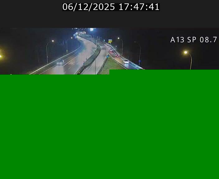 <h2>Traffic live webcam Luxembourg Jonction Lankelz - A13 direction Pétange - BK 8.7 </h2>