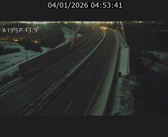 Traffic live webcam Luxembourg Kayl - A13 direction Esch-sur-Alzette/Luxembourg-ville - BK 13.9