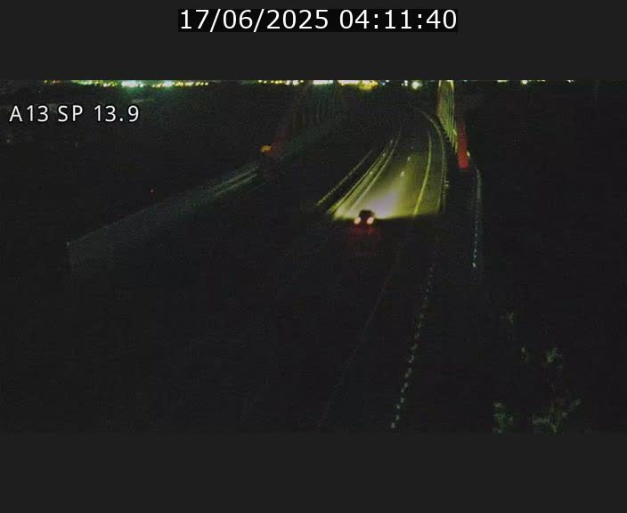 Traffic live webcam Luxembourg Kayl - A13 direction Esch-sur-Alzette/Luxembourg-ville - BK 13.9