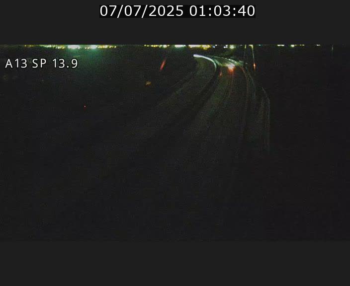 Traffic live webcam Luxembourg Kayl - A13 direction Esch-sur-Alzette/Luxembourg-ville - BK 13.9