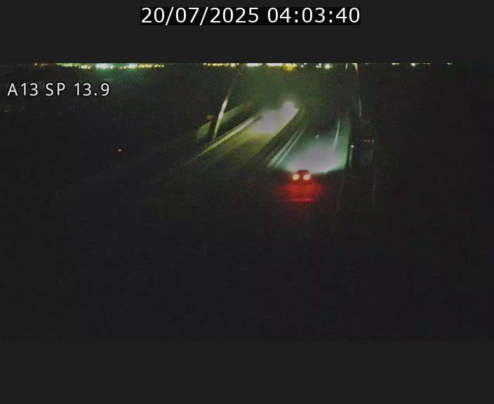 Traffic live webcam Luxembourg Kayl - A13 direction Esch-sur-Alzette/Luxembourg-ville - BK 13.9