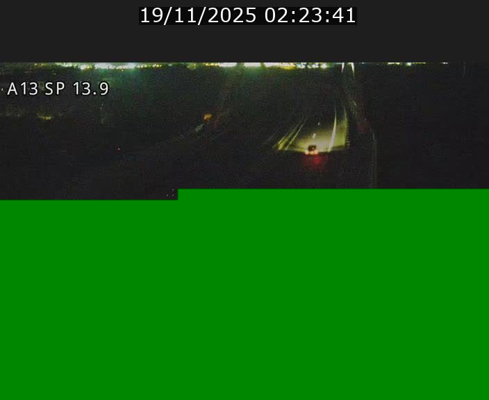 Traffic live webcam Luxembourg Kayl - A13 direction Esch-sur-Alzette/Luxembourg-ville - BK 13.9