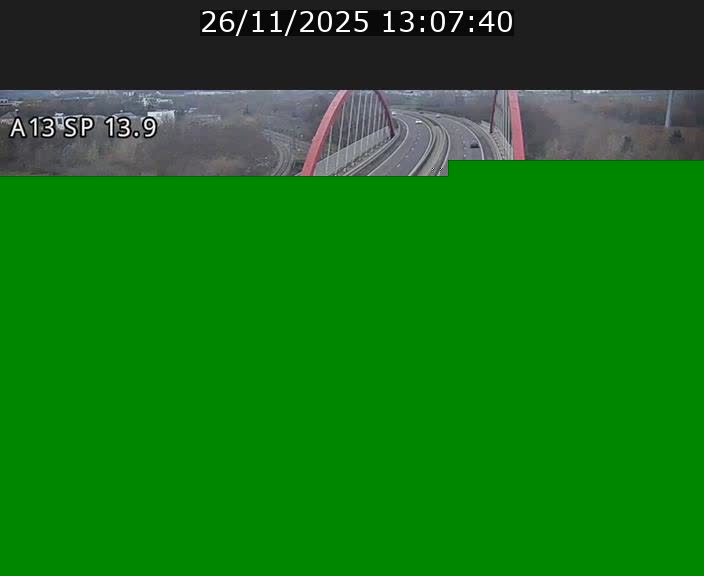<h2>Traffic live webcam Luxembourg Kayl - A13 direction Esch-sur-Alzette/Luxembourg-ville - BK 13.9</h2>
