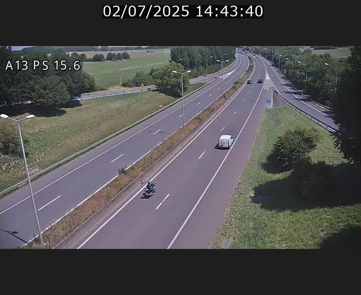 <h2>Traffic live webcam Luxembourg Kayl - A13 direction Dudelange - BK 15.6</h2>