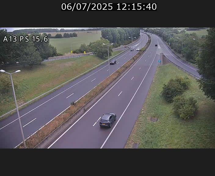 <h2>Traffic live webcam Luxembourg Kayl - A13 direction Dudelange - BK 15.6</h2>