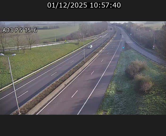 <h2>Traffic live webcam Luxembourg Kayl - A13 direction Dudelange - BK 15.6</h2>