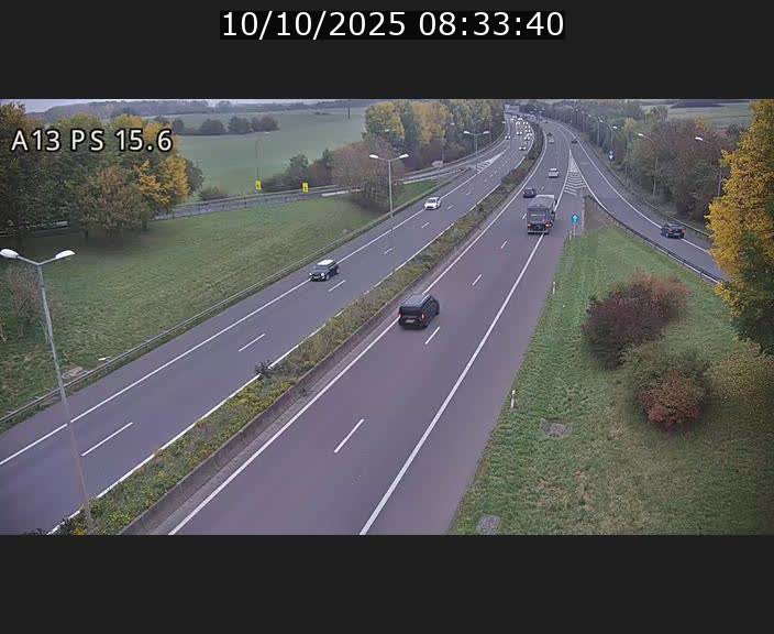 <h2>Traffic live webcam Luxembourg Kayl - A13 direction Dudelange - BK 15.6</h2>