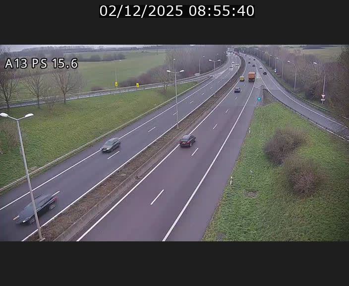 <h2>Traffic live webcam Luxembourg Kayl - A13 direction Dudelange - BK 15.6</h2>