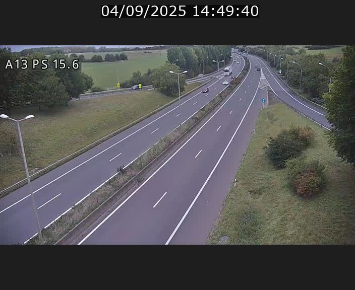 <h2>Traffic live webcam Luxembourg Kayl - A13 direction Dudelange - BK 15.6</h2>