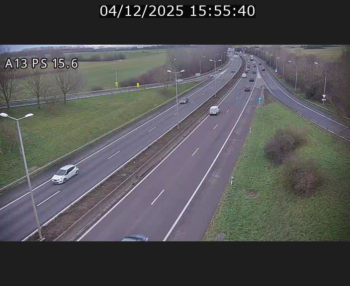 <h2>Traffic live webcam Luxembourg Kayl - A13 direction Dudelange - BK 15.6</h2>
