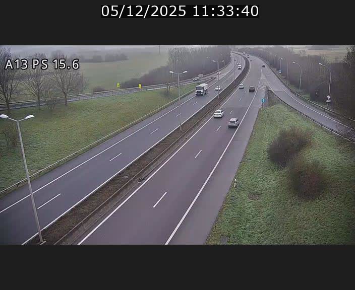<h2>Traffic live webcam Luxembourg Kayl - A13 direction Dudelange - BK 15.6</h2>