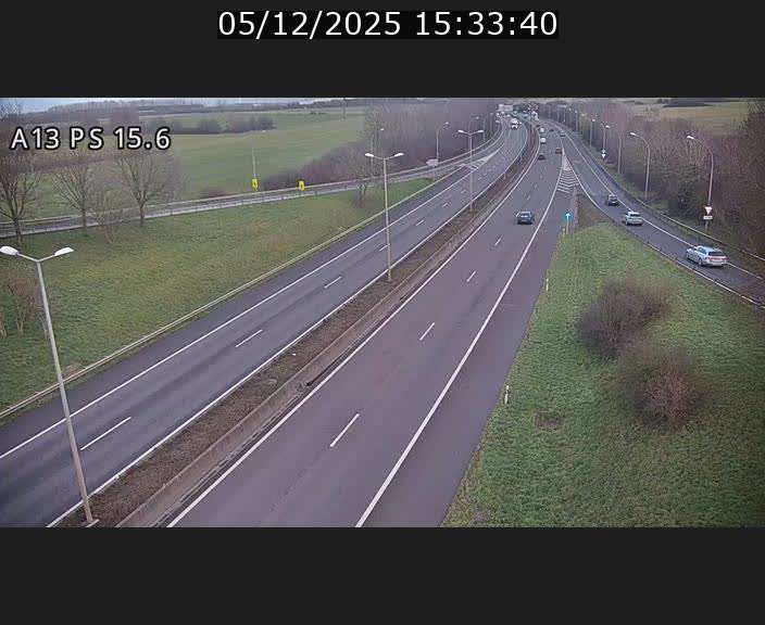 <h2>Traffic live webcam Luxembourg Kayl - A13 direction Dudelange - BK 15.6</h2>