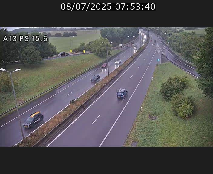 <h2>Traffic live webcam Luxembourg Kayl - A13 direction Dudelange - BK 15.6</h2>