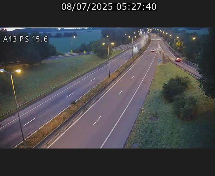 <h2>Traffic live webcam Luxembourg Kayl - A13 direction Dudelange - BK 15.6</h2>