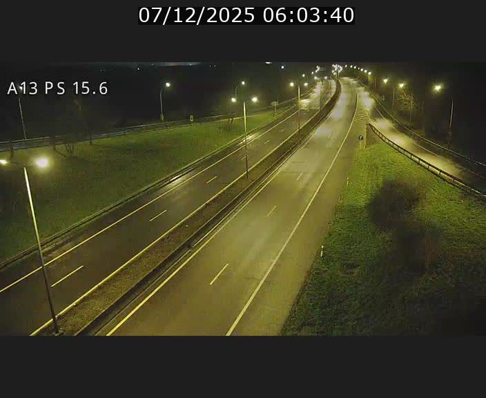 Traffic live webcam Luxembourg Kayl - A13 direction Dudelange - BK 15.6