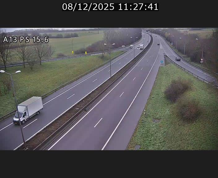 <h2>Traffic live webcam Luxembourg Kayl - A13 direction Dudelange - BK 15.6</h2>