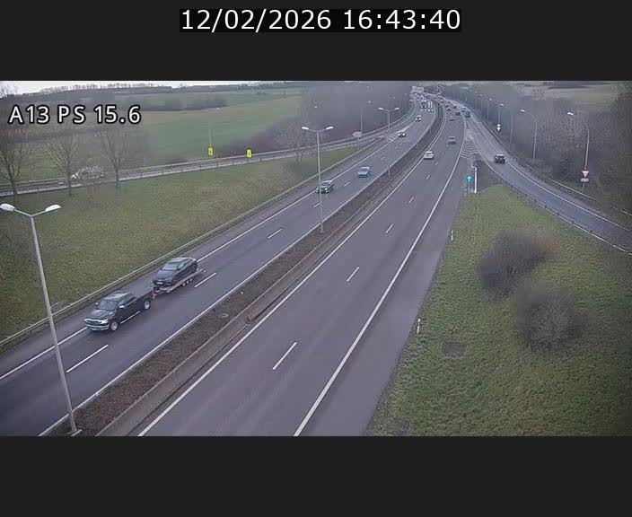 <h2>Traffic live webcam Luxembourg Kayl - A13 direction Dudelange - BK 15.6</h2>