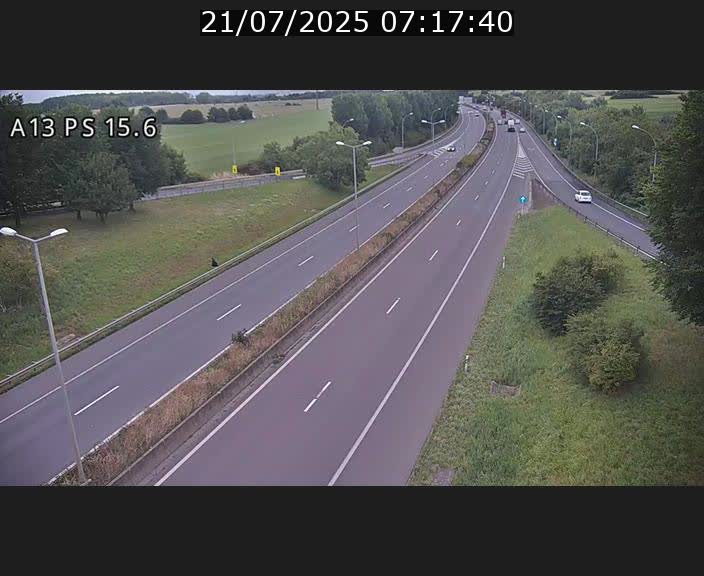 <h2>Traffic live webcam Luxembourg Kayl - A13 direction Dudelange - BK 15.6</h2>