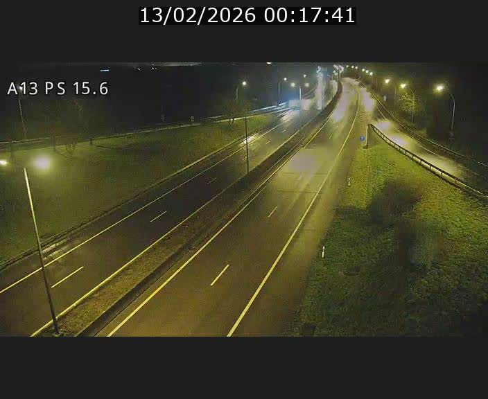 Traffic live webcam Luxembourg Kayl - A13 direction Dudelange - BK 15.6
