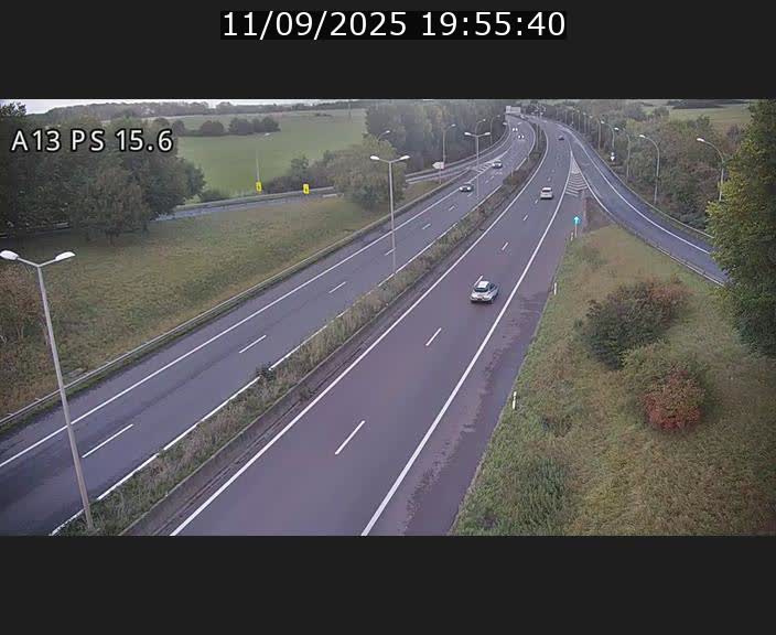 <h2>Traffic live webcam Luxembourg Kayl - A13 direction Dudelange - BK 15.6</h2>