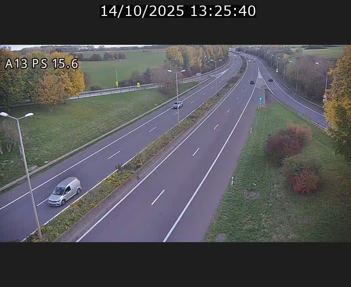 <h2>Traffic live webcam Luxembourg Kayl - A13 direction Dudelange - BK 15.6</h2>