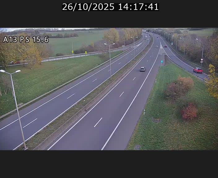 <h2>Traffic live webcam Luxembourg Kayl - A13 direction Dudelange - BK 15.6</h2>