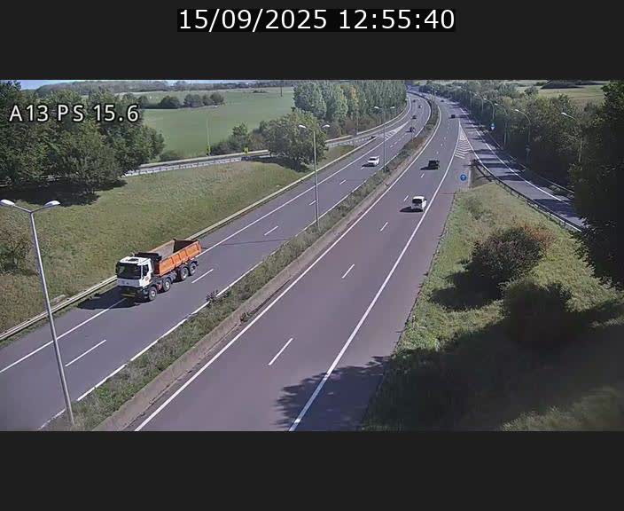 <h2>Traffic live webcam Luxembourg Kayl - A13 direction Dudelange - BK 15.6</h2>