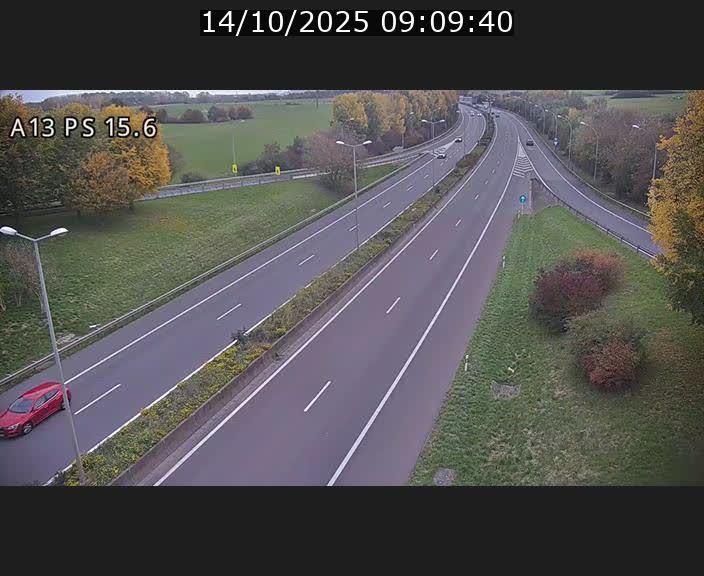 <h2>Traffic live webcam Luxembourg Kayl - A13 direction Dudelange - BK 15.6</h2>