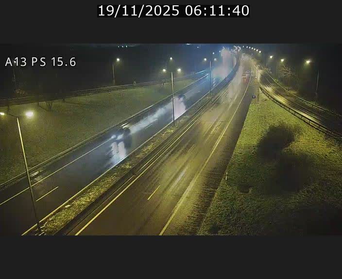 Traffic live webcam Luxembourg Kayl - A13 direction Dudelange - BK 15.6