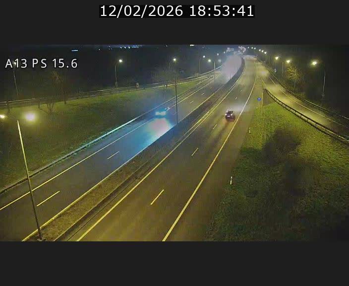 Traffic live webcam Luxembourg Kayl - A13 direction Dudelange - BK 15.6