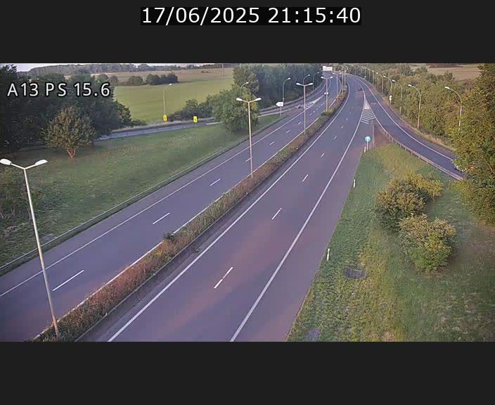 Traffic live webcam Luxembourg Kayl - A13 direction Dudelange - BK 15.6