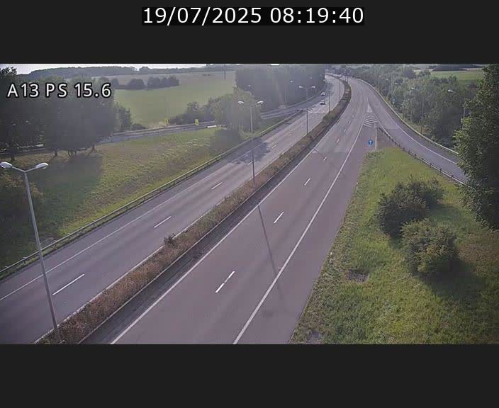 <h2>Traffic live webcam Luxembourg Kayl - A13 direction Dudelange - BK 15.6</h2>