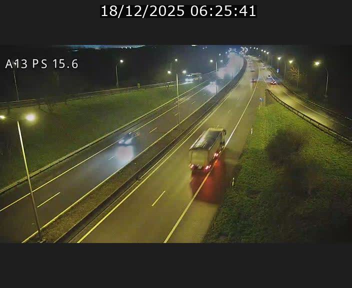 Traffic live webcam Luxembourg Kayl - A13 direction Dudelange - BK 15.6