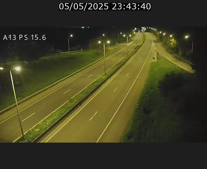 Traffic live webcam Luxembourg Kayl - A13 direction Dudelange - BK 15.6