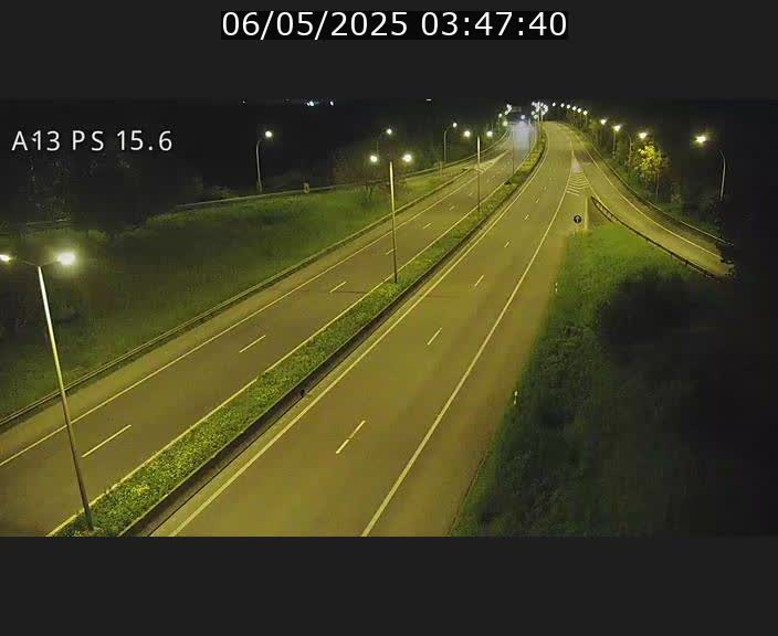 Traffic live webcam Luxembourg Kayl - A13 direction Dudelange - BK 15.6