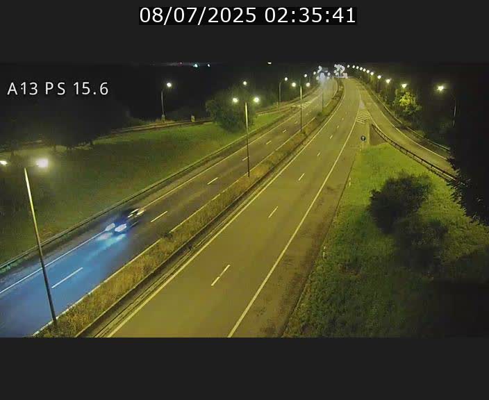 Traffic live webcam Luxembourg Kayl - A13 direction Dudelange - BK 15.6