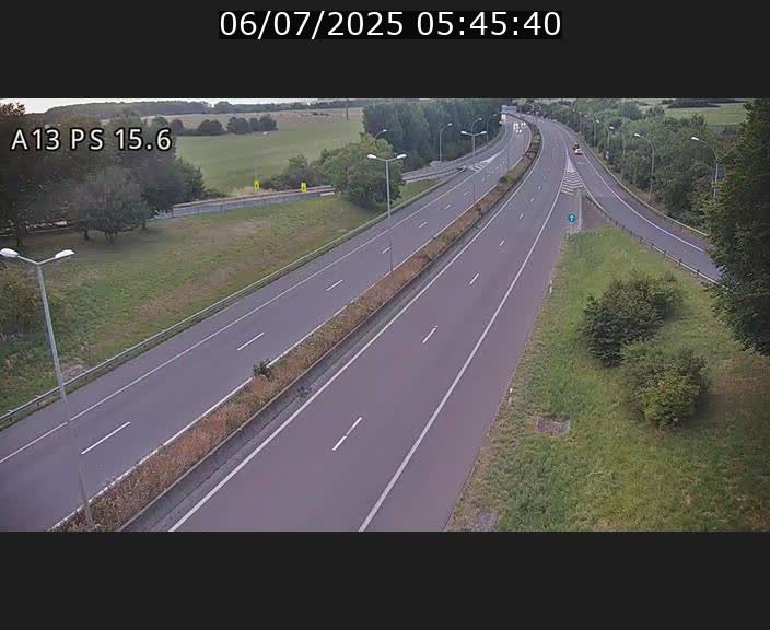 Traffic live webcam Luxembourg Kayl - A13 direction Dudelange - BK 15.6
