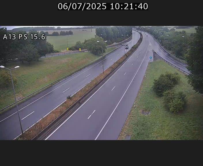 Traffic live webcam Luxembourg Kayl - A13 direction Dudelange - BK 15.6