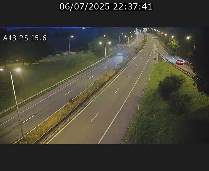 Traffic live webcam Luxembourg Kayl - A13 direction Dudelange - BK 15.6