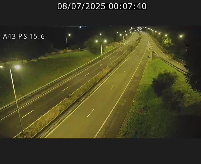 Traffic live webcam Luxembourg Kayl - A13 direction Dudelange - BK 15.6