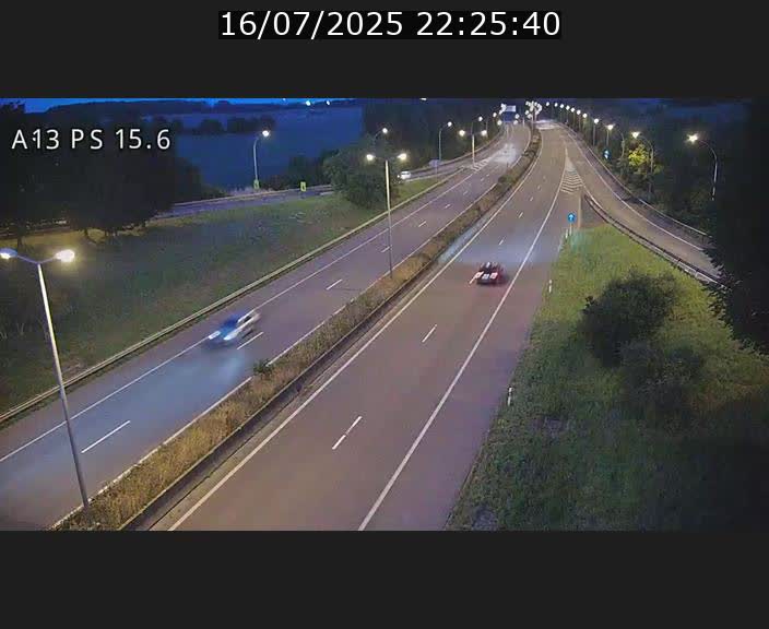 Traffic live webcam Luxembourg Kayl - A13 direction Dudelange - BK 15.6