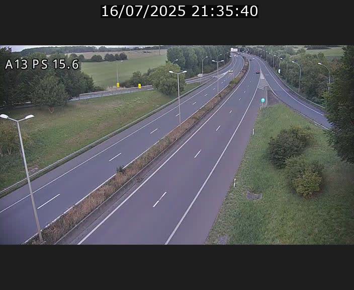 Traffic live webcam Luxembourg Kayl - A13 direction Dudelange - BK 15.6