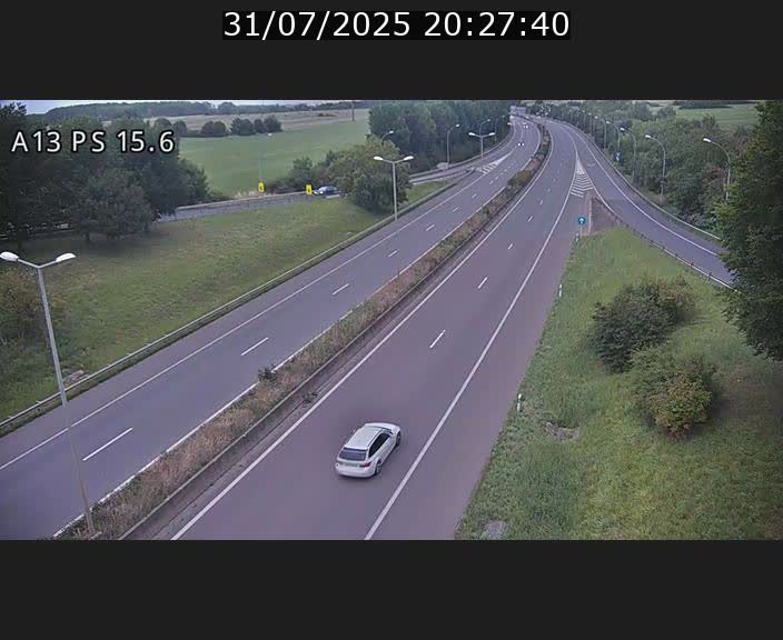 Traffic live webcam Luxembourg Kayl - A13 direction Dudelange - BK 15.6