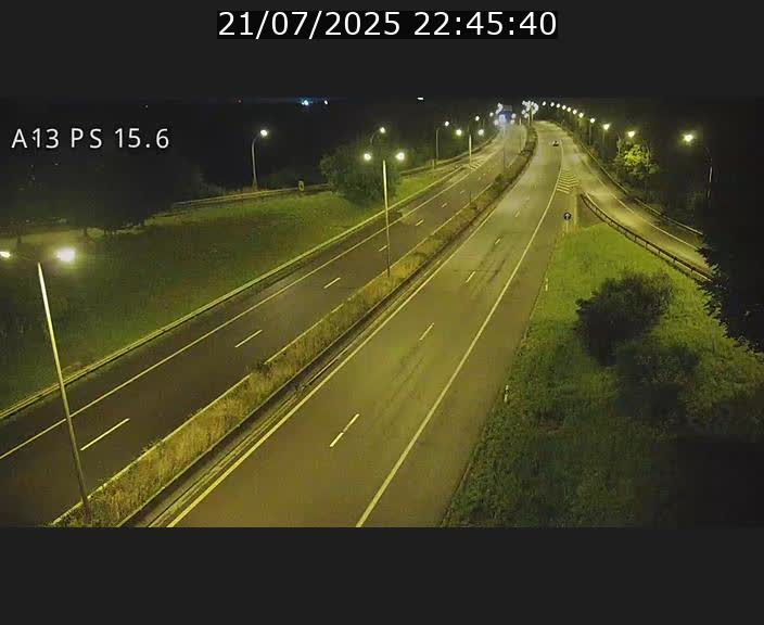 Traffic live webcam Luxembourg Kayl - A13 direction Dudelange - BK 15.6