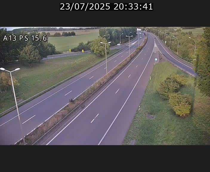 Traffic live webcam Luxembourg Kayl - A13 direction Dudelange - BK 15.6