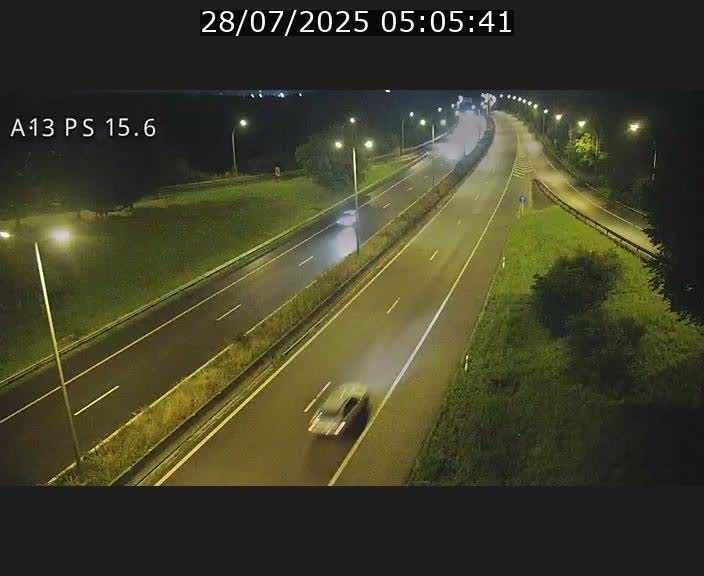 Traffic live webcam Luxembourg Kayl - A13 direction Dudelange - BK 15.6