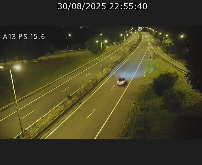 Traffic live webcam Luxembourg Kayl - A13 direction Dudelange - BK 15.6
