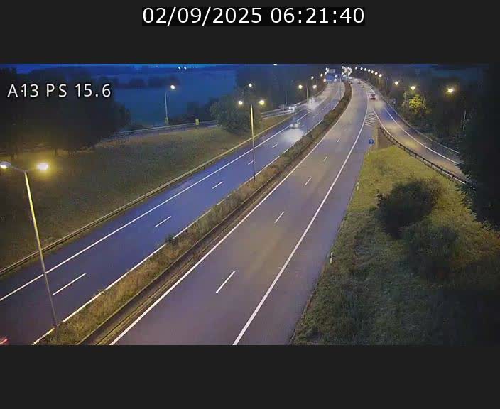 Traffic live webcam Luxembourg Kayl - A13 direction Dudelange - BK 15.6