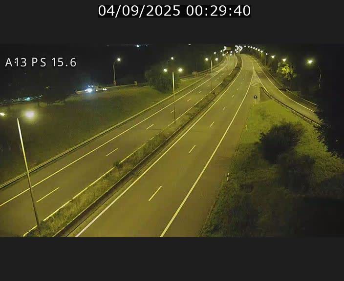 Traffic live webcam Luxembourg Kayl - A13 direction Dudelange - BK 15.6